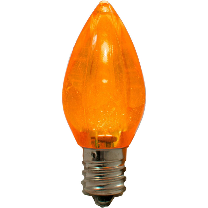Buy New C7/C9 Candelabra Style Orange Light Bulbs from Lee Display