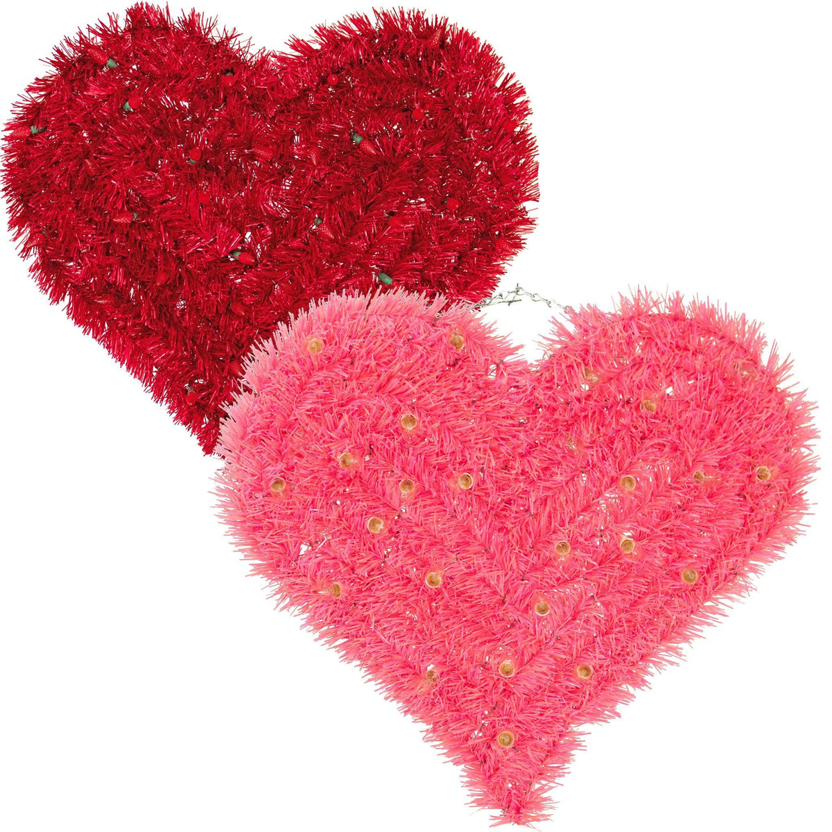 Dengmore Valentine's Day Titanium Steel Half Peach Heart Shaped