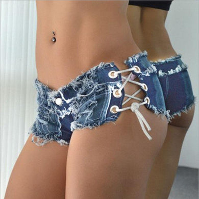 Sexy jeans denim shorts - Junitas Online Store