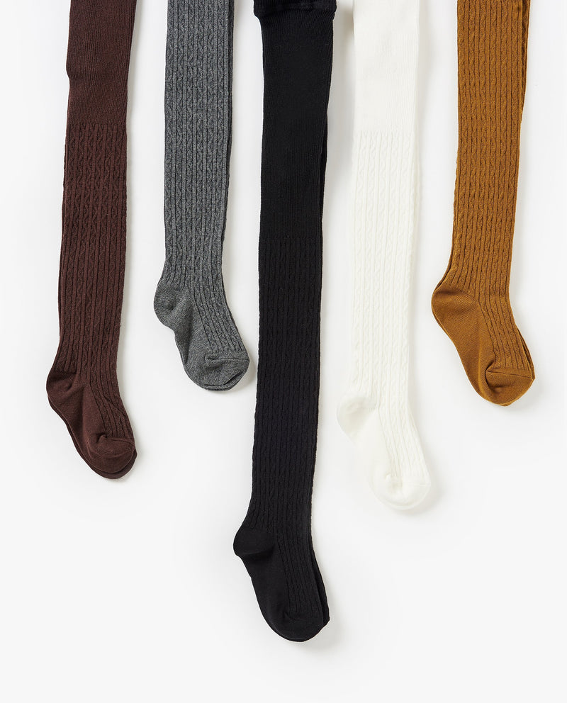 [Out of Stock] Cable Knit Tights