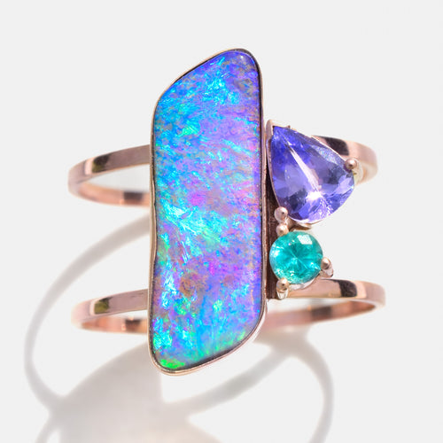 Angel Alchemy Jewelry - Designer 14K Gold Opal Jewelry