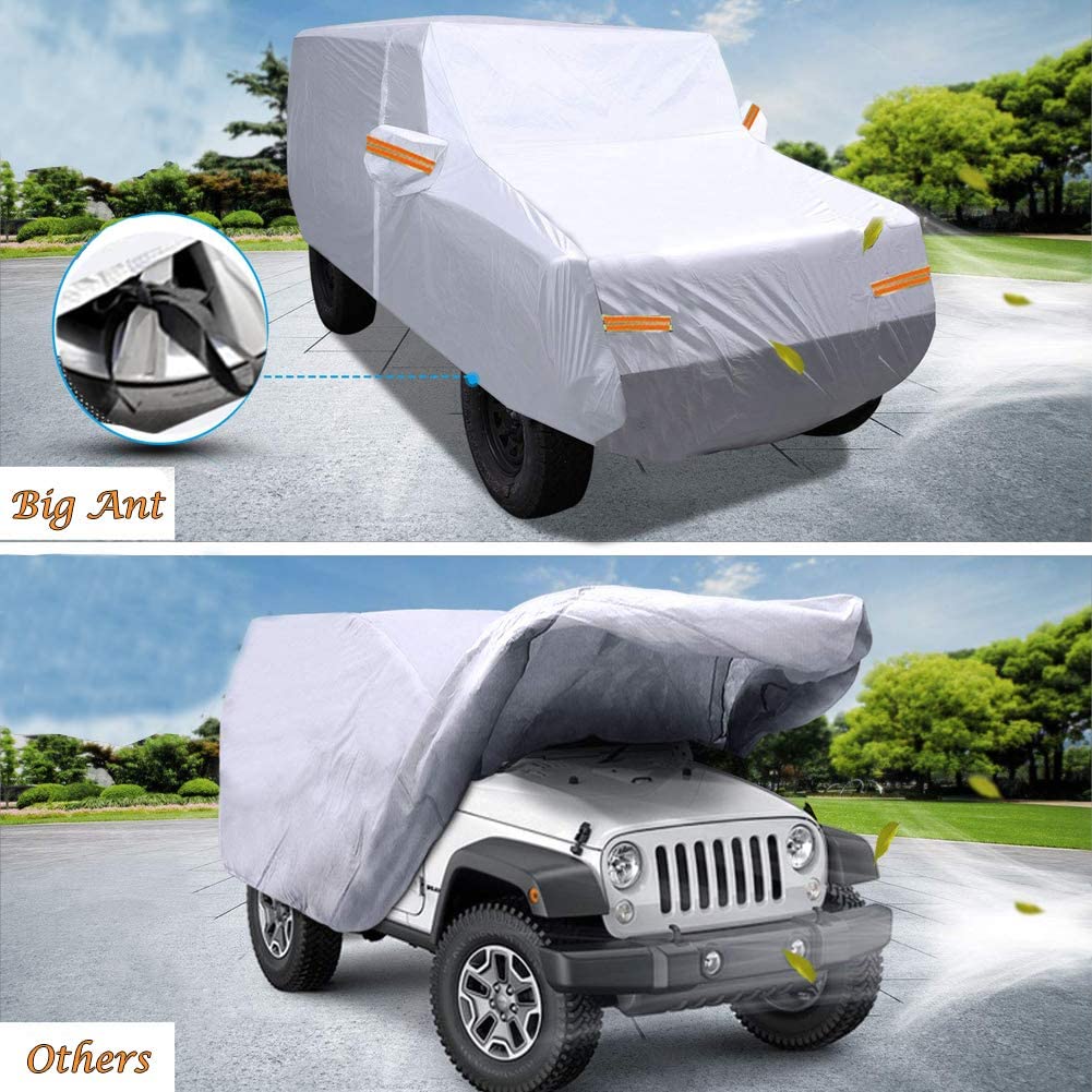 Waterproof Car Cover for Wrangler CJ,YJ, TJ & JK 2 Door 4 Door – Online  store for your car