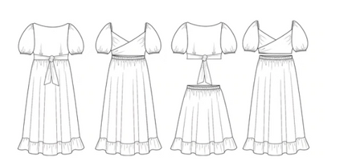 Papercut Patterns Estella Dress / Top / Skirt