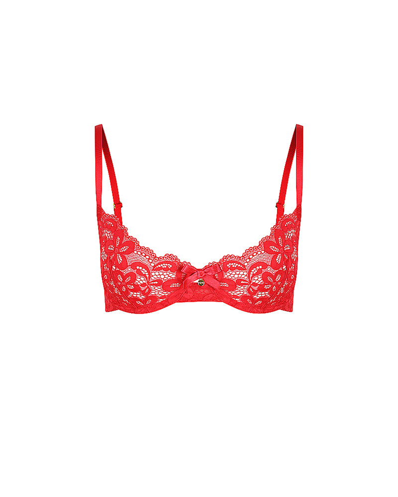 Aubrey Bra Red - Forever and a day intimates