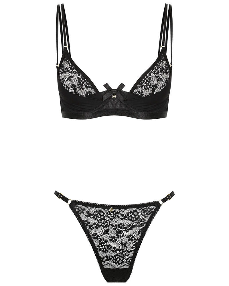 Bailey Set Black– Forever and a day intimates