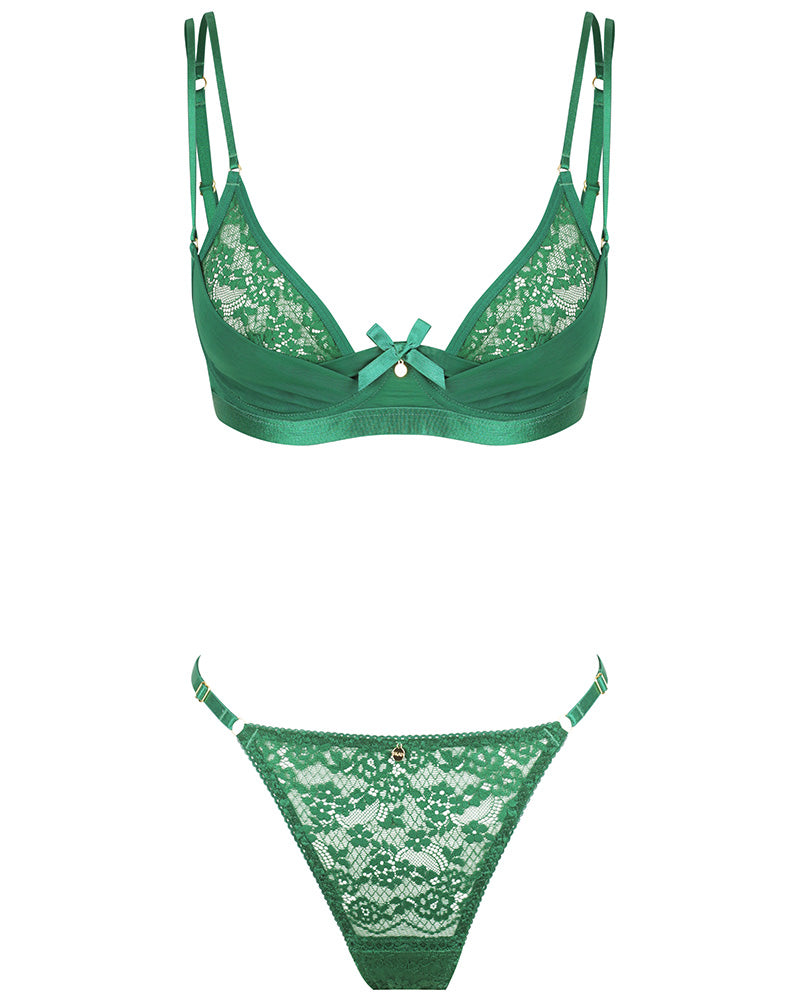 Bailey Bra Green - Forever and a day intimates