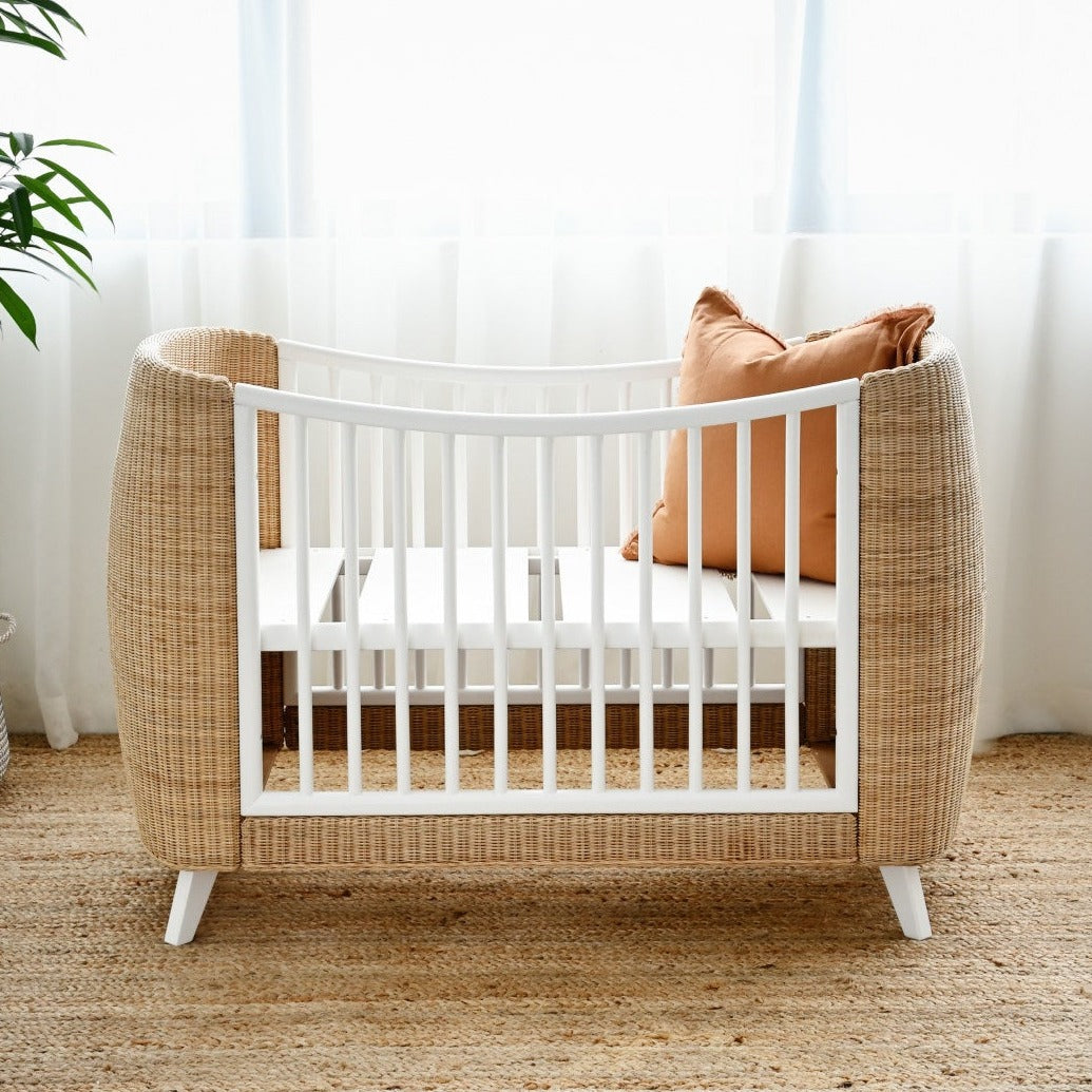 Marelia Baby Bed - Grey – Island Living