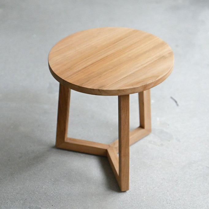 rounded side table