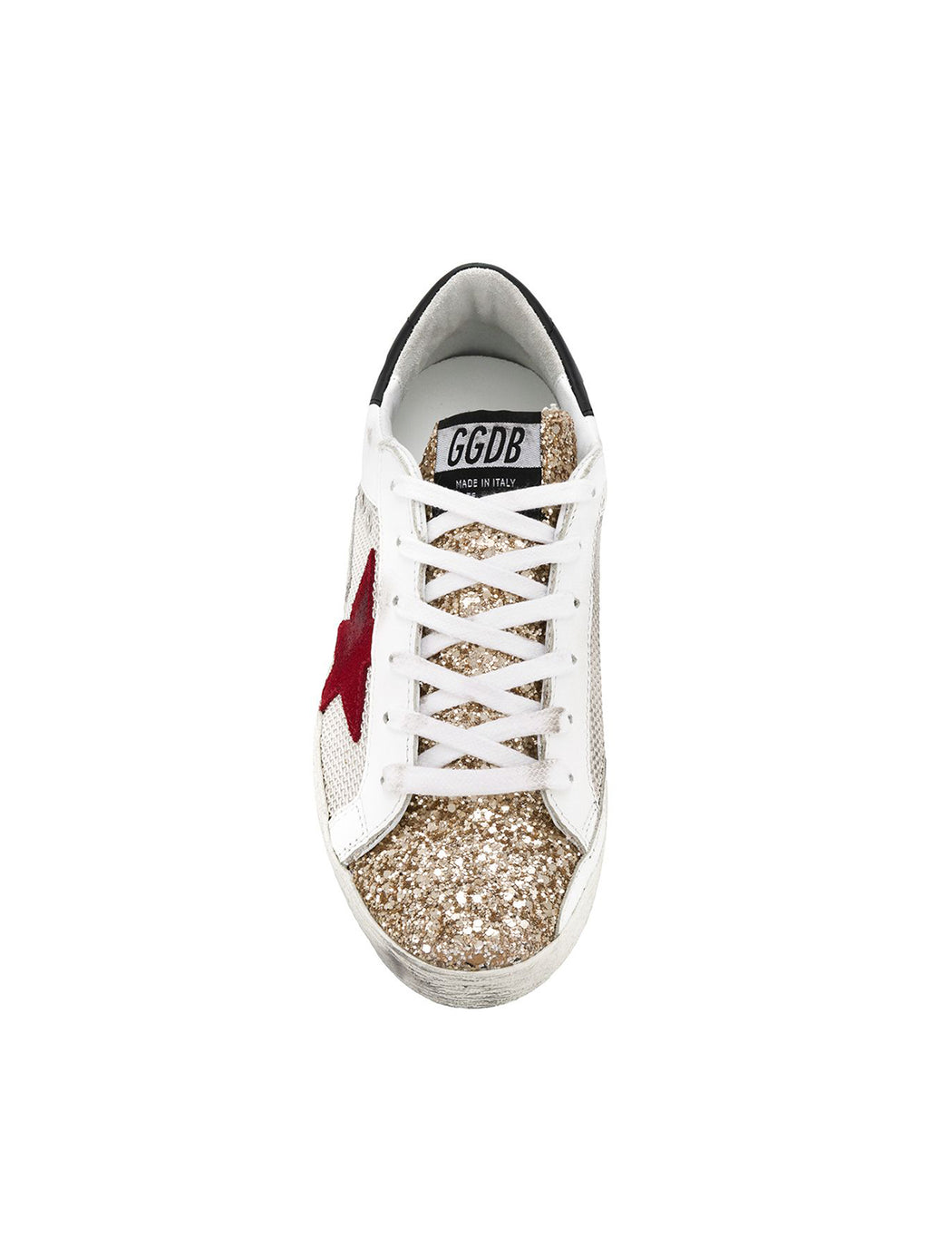 golden goose gold glitter superstar