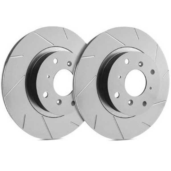 SP Performance Slotted Brake Rotors - Front