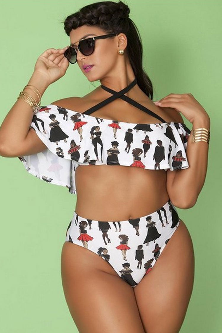 off the shoulder bathing suit top plus size