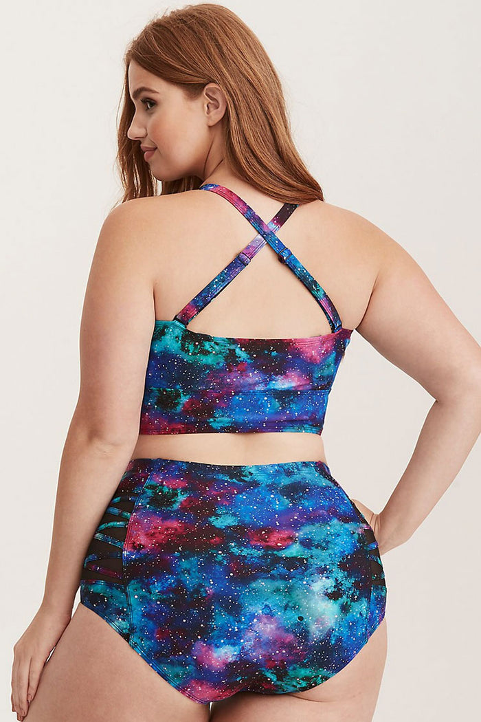 galaxy swimsuit plus size