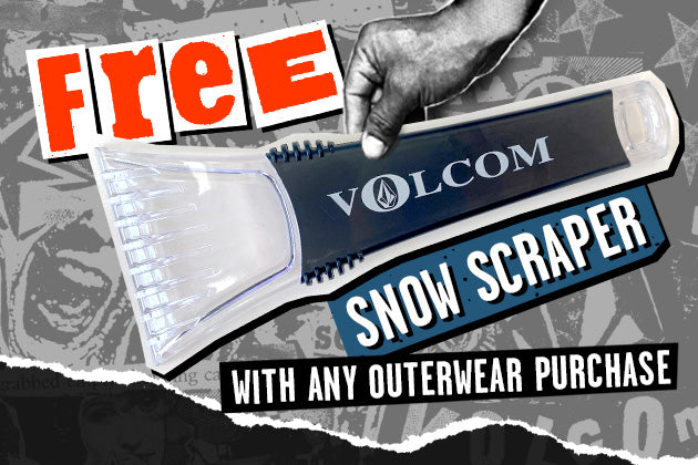 Free Snow Scraper with Snow Outerwear Purchase! 