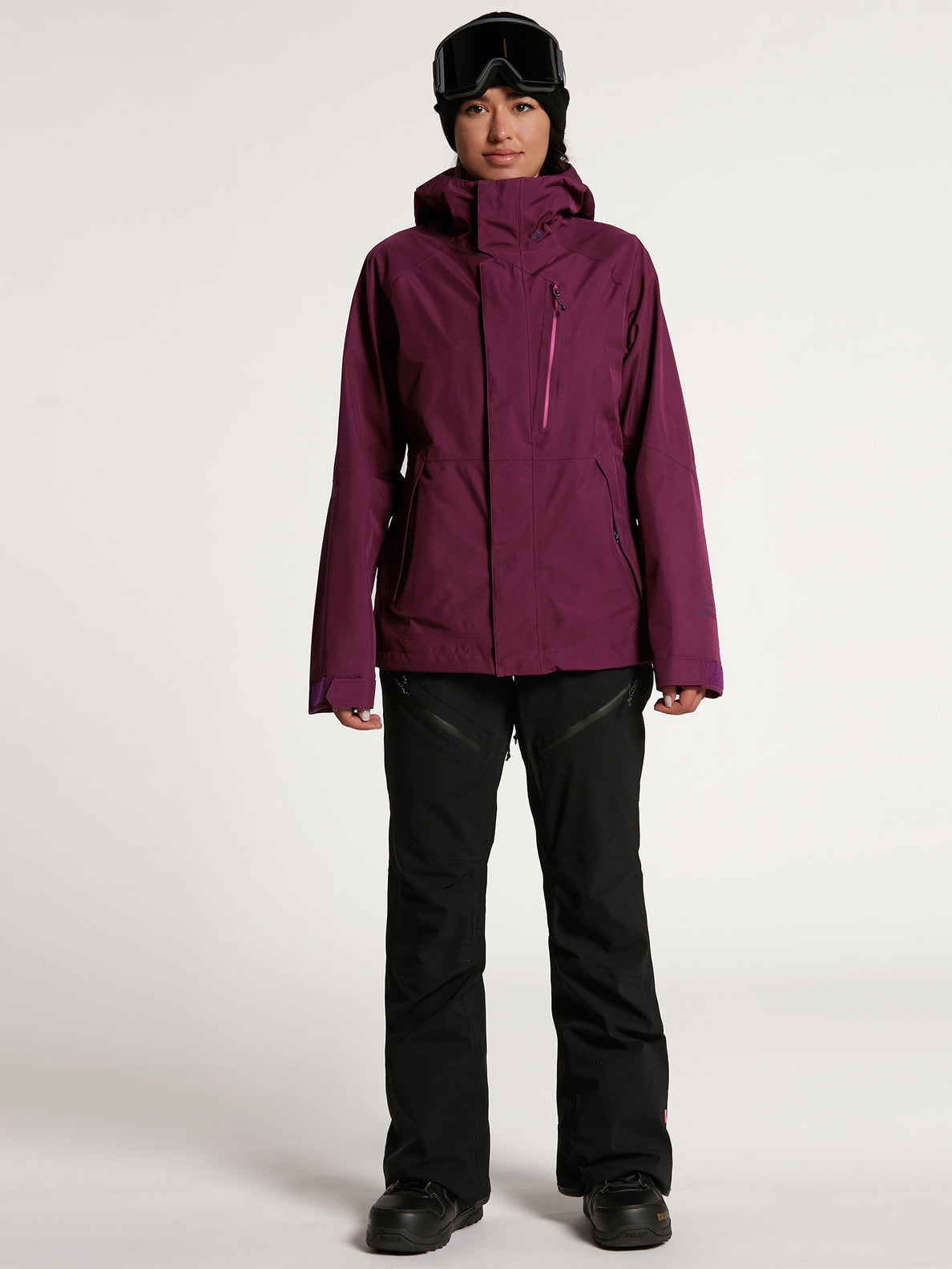 purple gore tex jacket