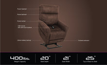 Load image into Gallery viewer, Pride® VivaLift!® - Urbana Collection Lift Chairs   FDA Class II Medical Device*
