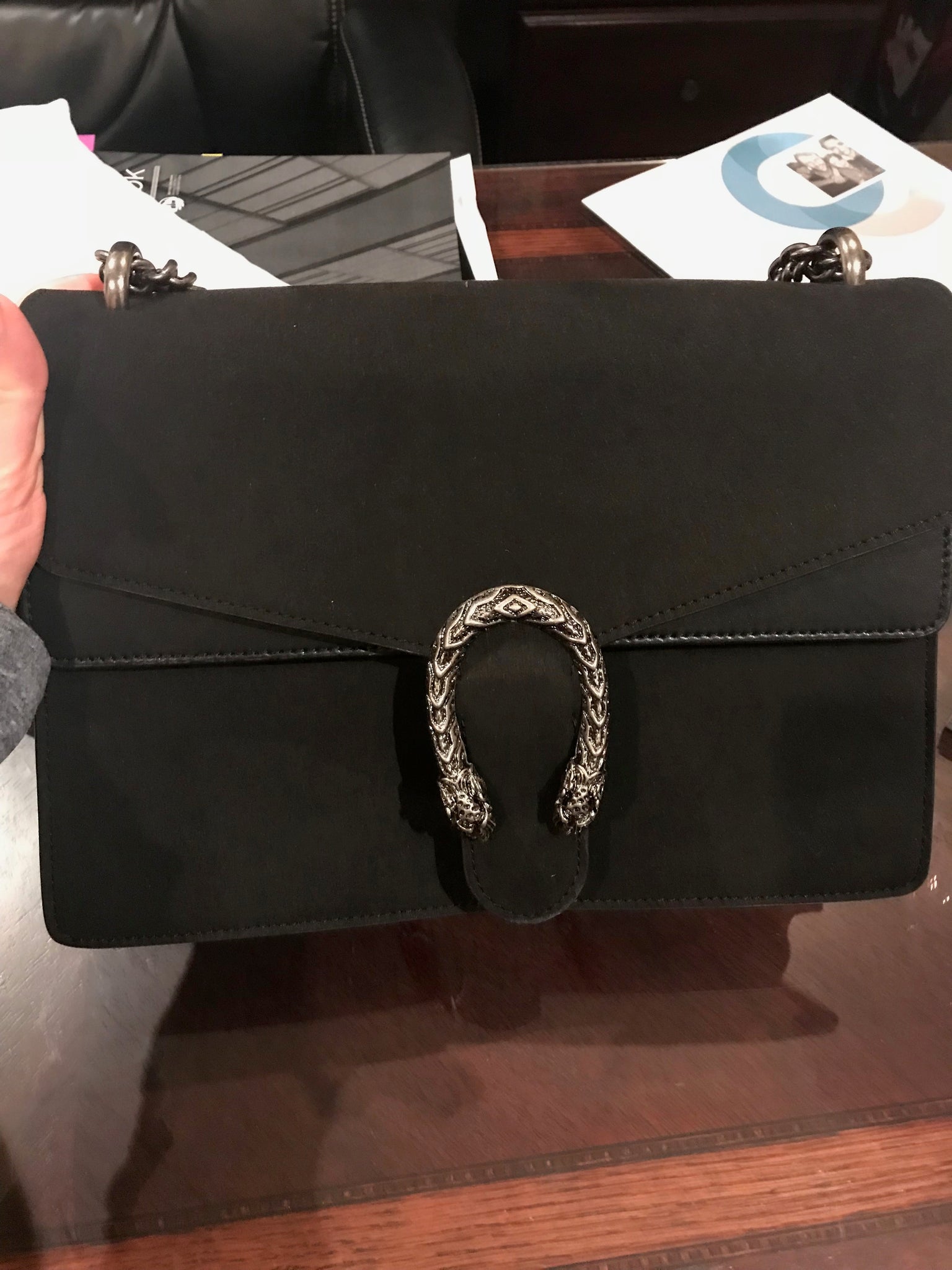 dionysus gucci bag black