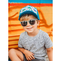 Toddler Trucker Hat | Blue Dinosaur