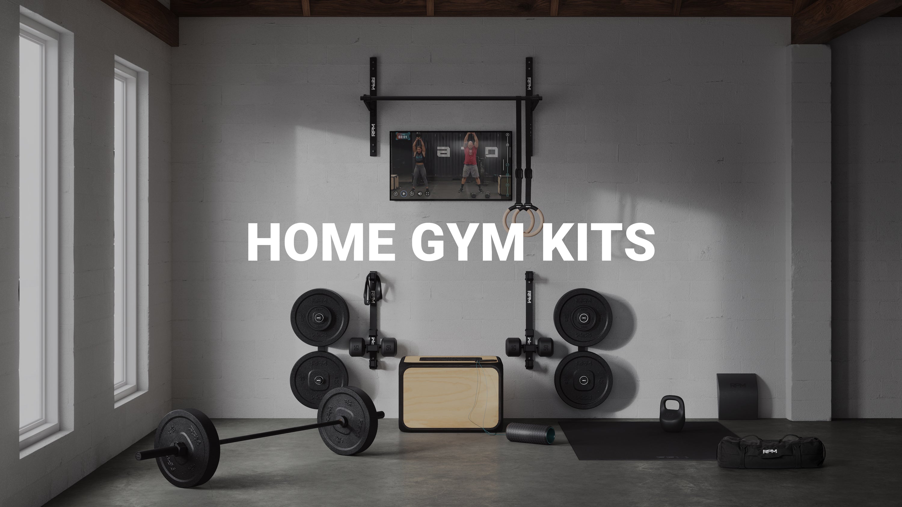 Personal maíz padre Atom Home Gym Kit – RPM Training Co