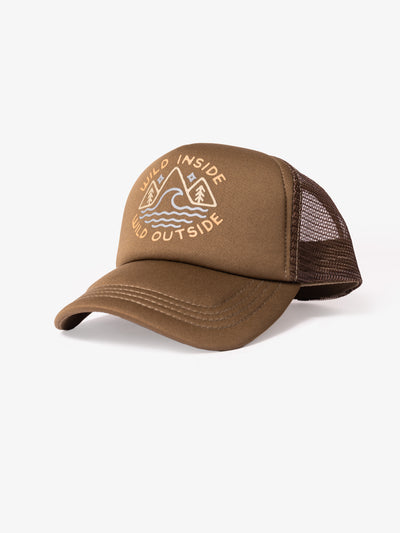 Brown Platform: Snapback