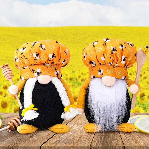 Swedish Honey Bee Chef Gnomes