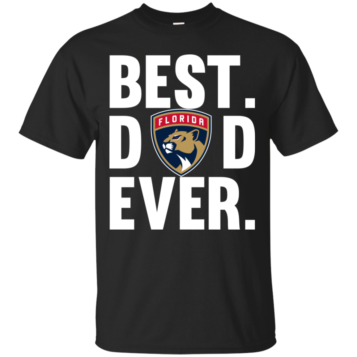 Best Dad Ever Florida Panthers Shirt Father Day Shirt