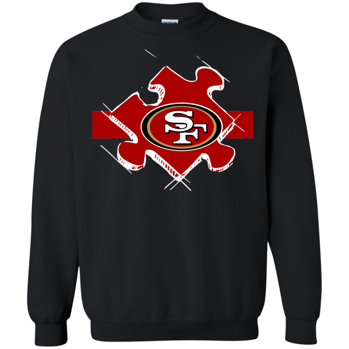 San Francisco 49ers Autism Shirt 