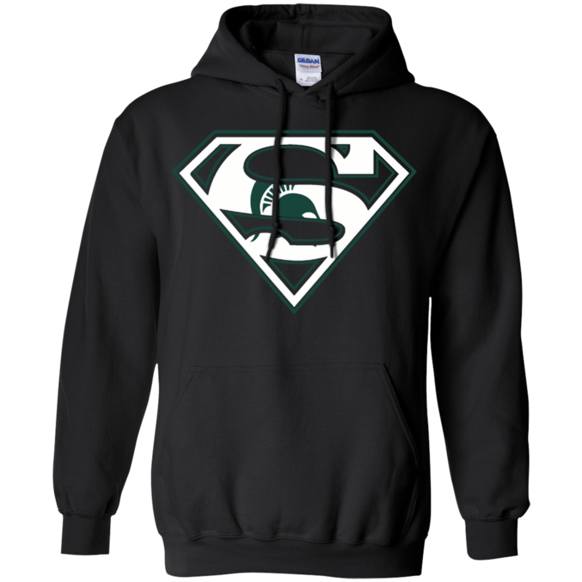 Superman Michigan State Spartans T Shirt 