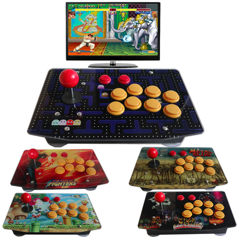 RAC-J500KK Keyboard Arcade Joystick Fight Stick Game Controller for PC –  RetroArcadeCrafts