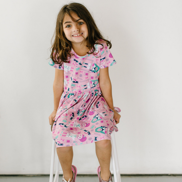 Scientist Play Dress – Annie the Brave