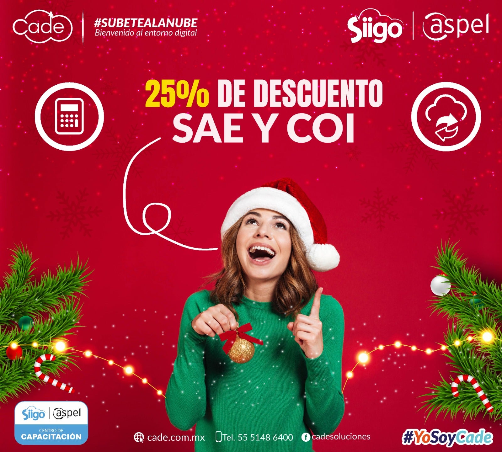 Promocion aspel sae y coi 25% de descuento