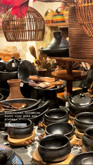 Traditional clay dishes from Colombia