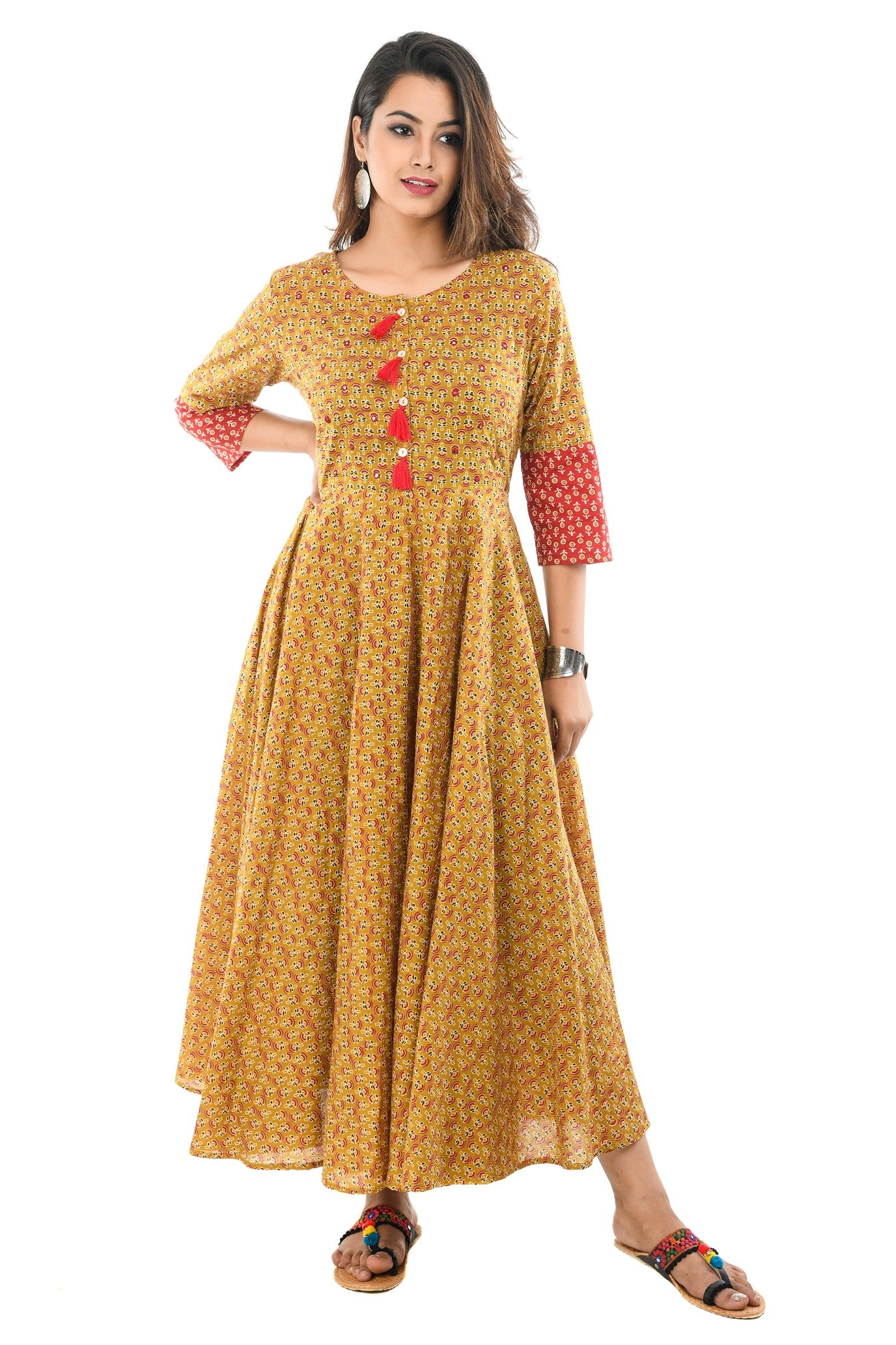 long kurta dress