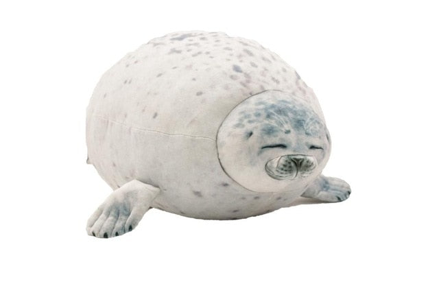 seal plush pillow