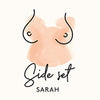 Side Set breasts