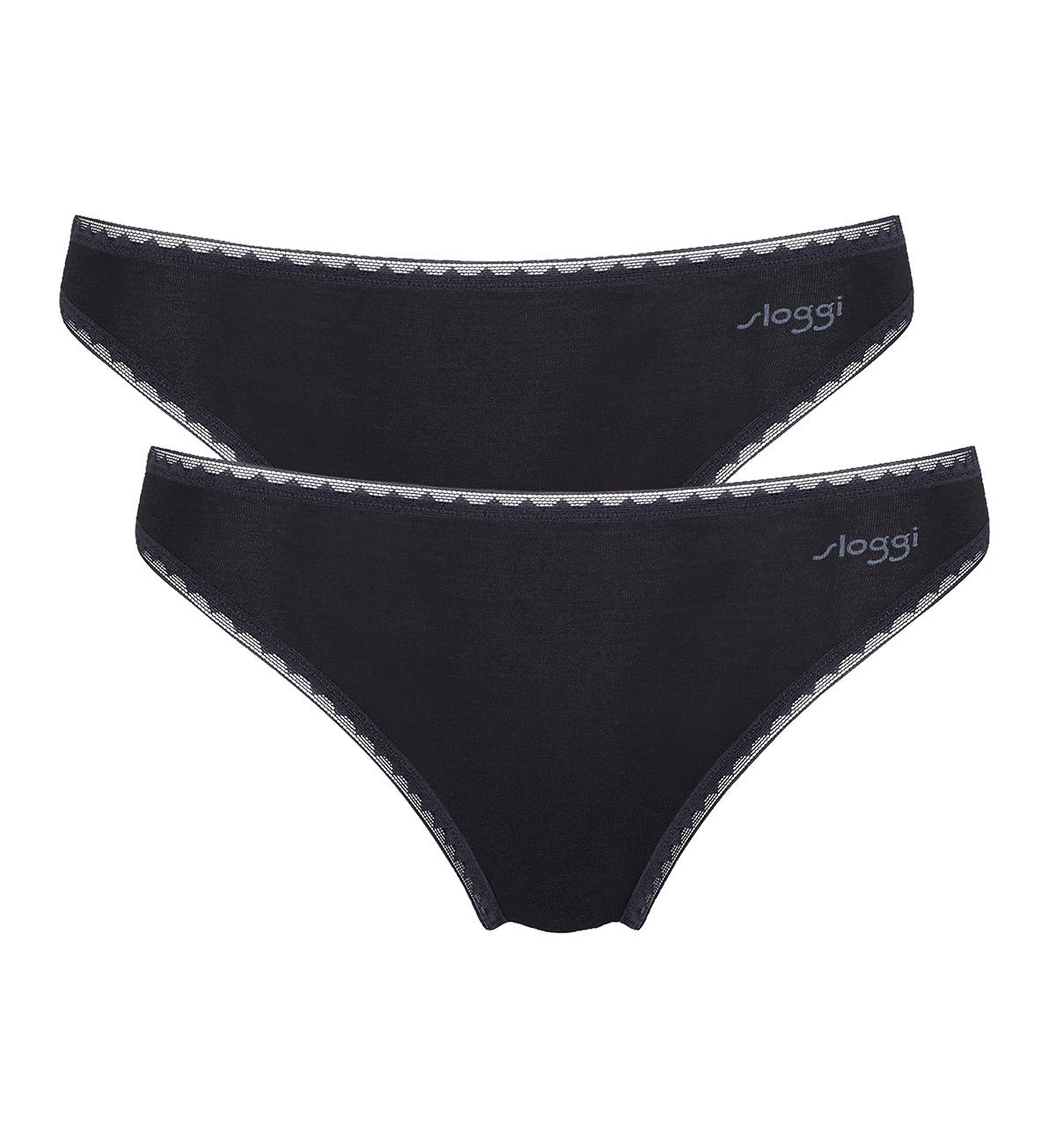 Sloggi Go Cotton Tai Briefs In black