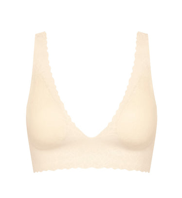 Sloggi ZERO Feel Lace Wire-free Bandeau - Angora