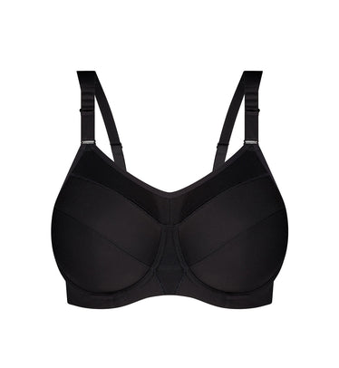 Triumph Triaction Hybrid Lite Sports Bra - Black