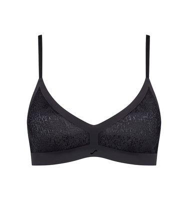 Sloggi Go Ribbed Bralette In black