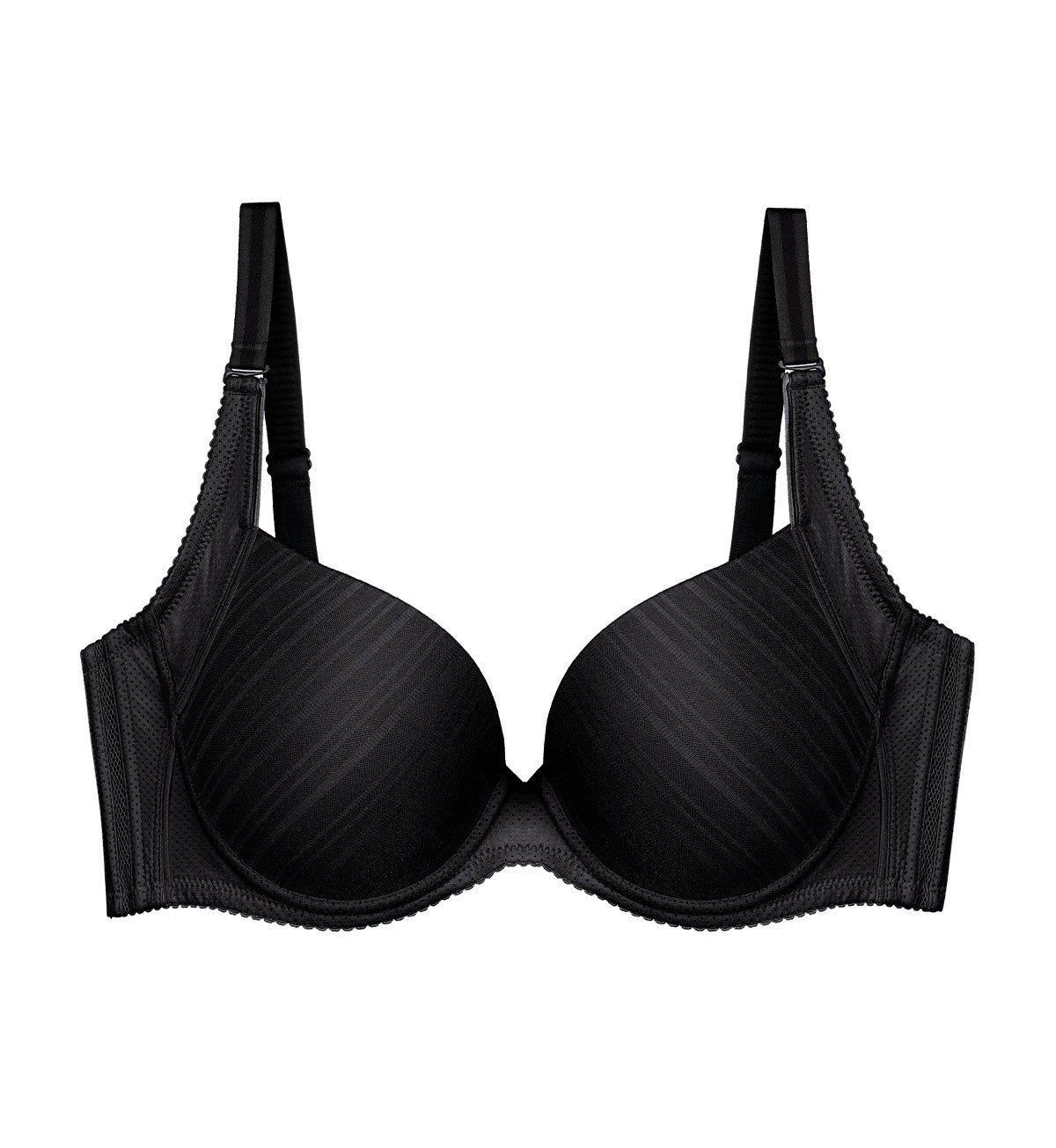 Pure Invisible Wired Padded Bra In black | Triumph Lingerie