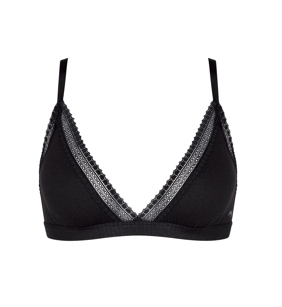 Out From Under Ribbed Cotton Bralette