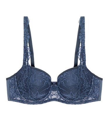 Triumph Amourette Charm Pure Padded Bra 10209634 Underwired Lace Bras  Absinthe 