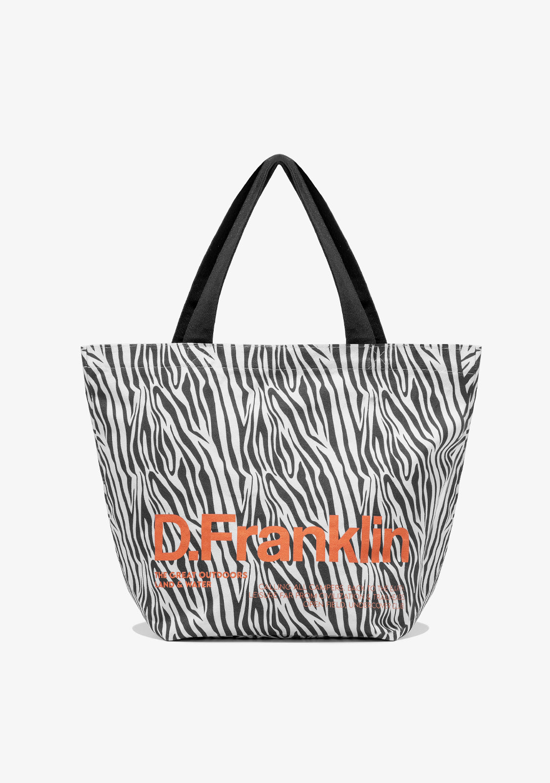 Image of Tote Bag Zebra / Orange