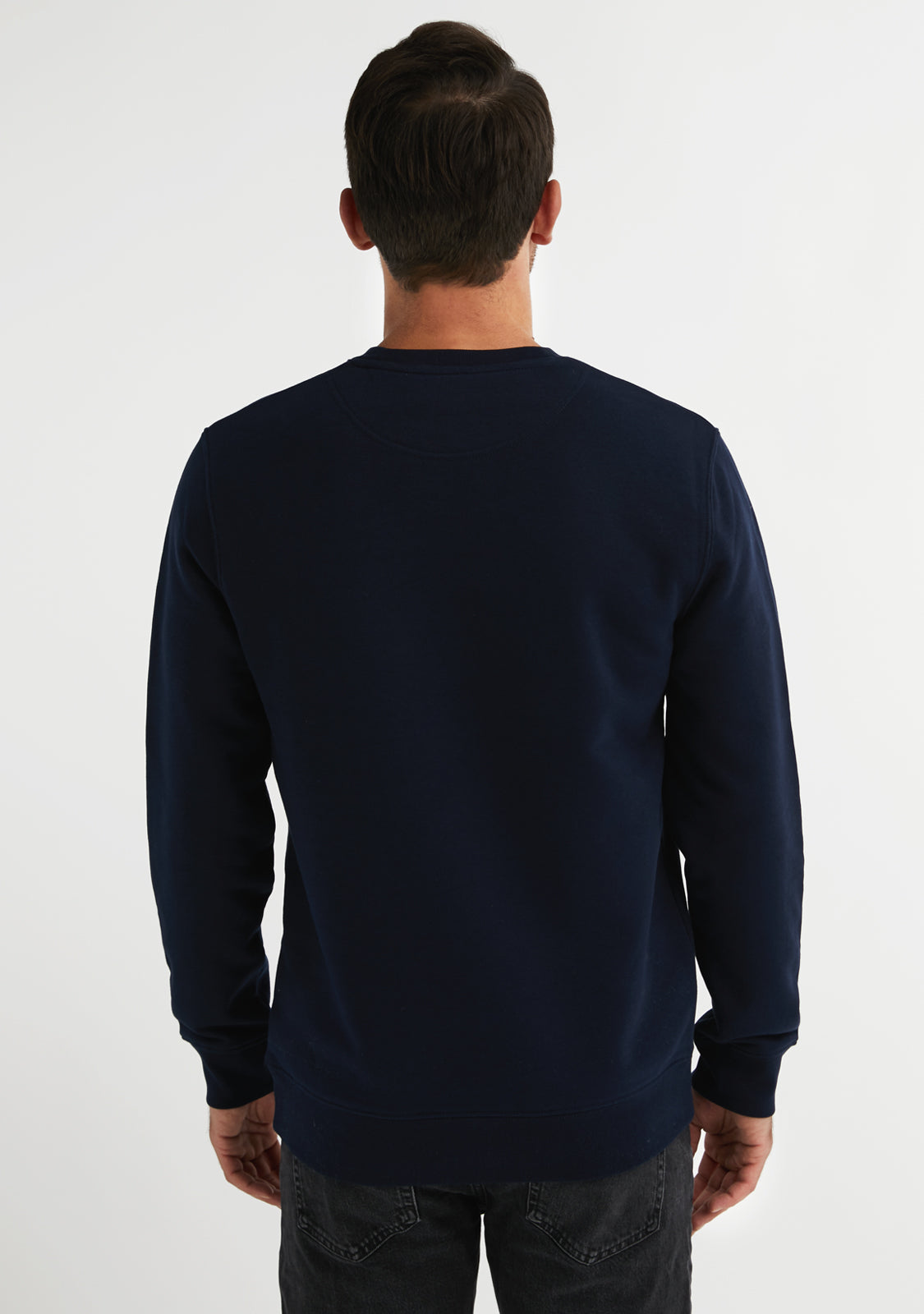 SEA DAMAGED CREW NECK / BLACK | decisionmakerpanel.co.uk