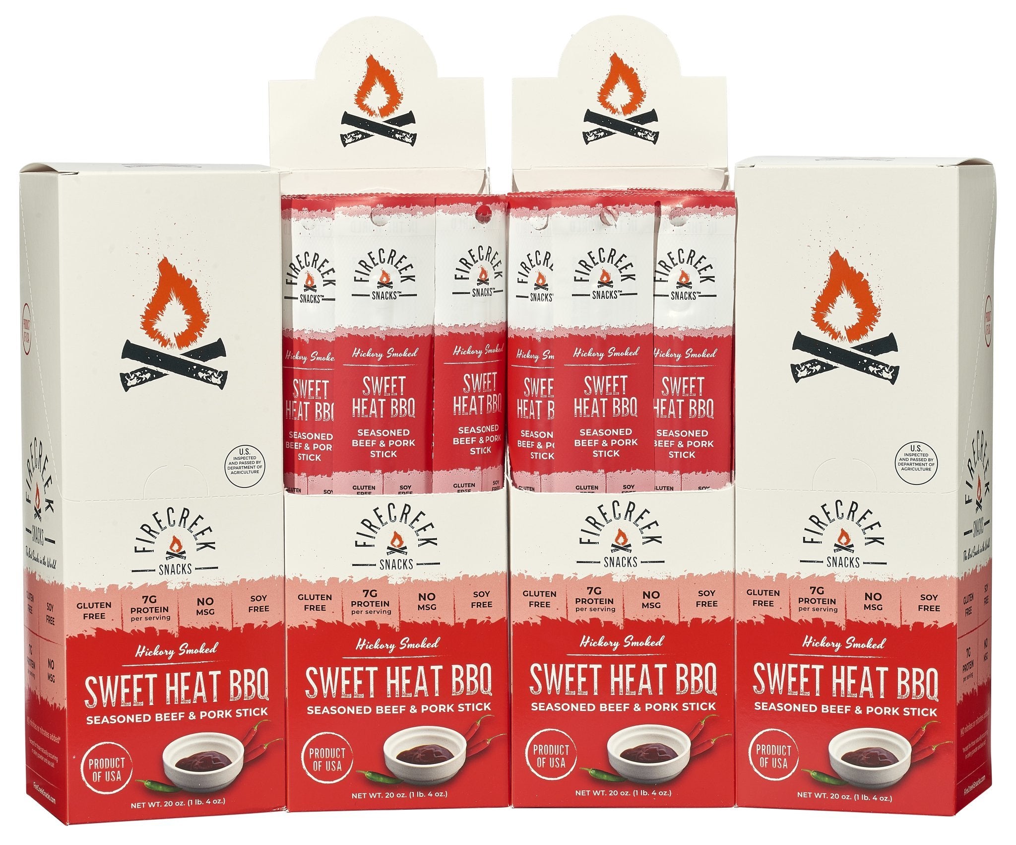 WHOLESALE - Sweet Heat BBQ Stix (Case of 80)