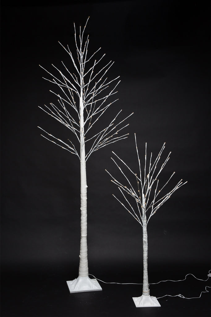 Lighted Birch Tree With 144 Leds For Holiday Decor Cac Decoreco