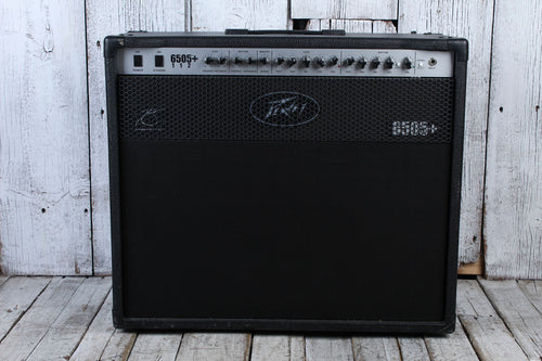 Peavey 6505+ Electric Guitar Amplifier 60 Watt 1 x 12 Guitar Combo Amp with Footswitch