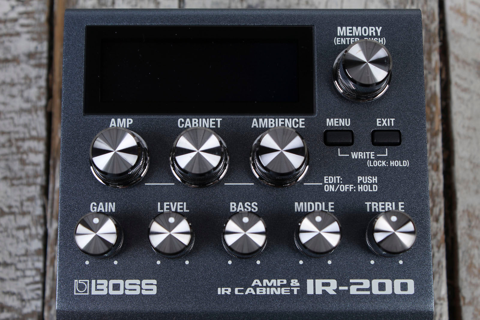 Kostumer Shredded slogan Boss IR-200 Amp & IR Cabinet Amplifier Simulator Pedal & Impulse Respo –  The Music Farm