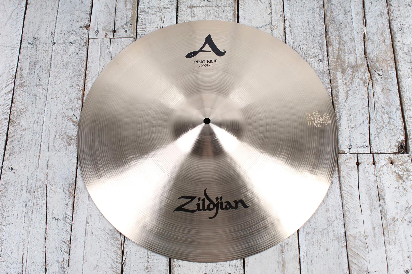 Zildjian A Zildjian Ping Ride Cymbal 20 Inch Ping Ride Drum Cymbal A0042