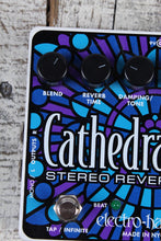 Load image into Gallery viewer, Electro-Harmonix Cathedral Stereo Reverb Pedal Electric Guitar Effects Pedal