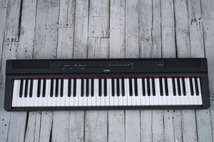 Yamaha P 121 Graded Hammer Action 73 Key Digital Piano W Sustain Pow The Music Farm